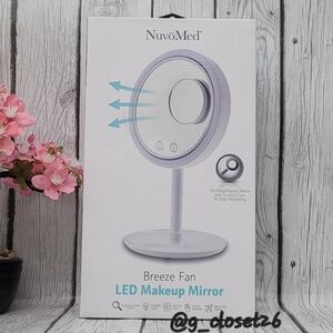 NuvōMed Breeze Fan LED Makeup Mirror